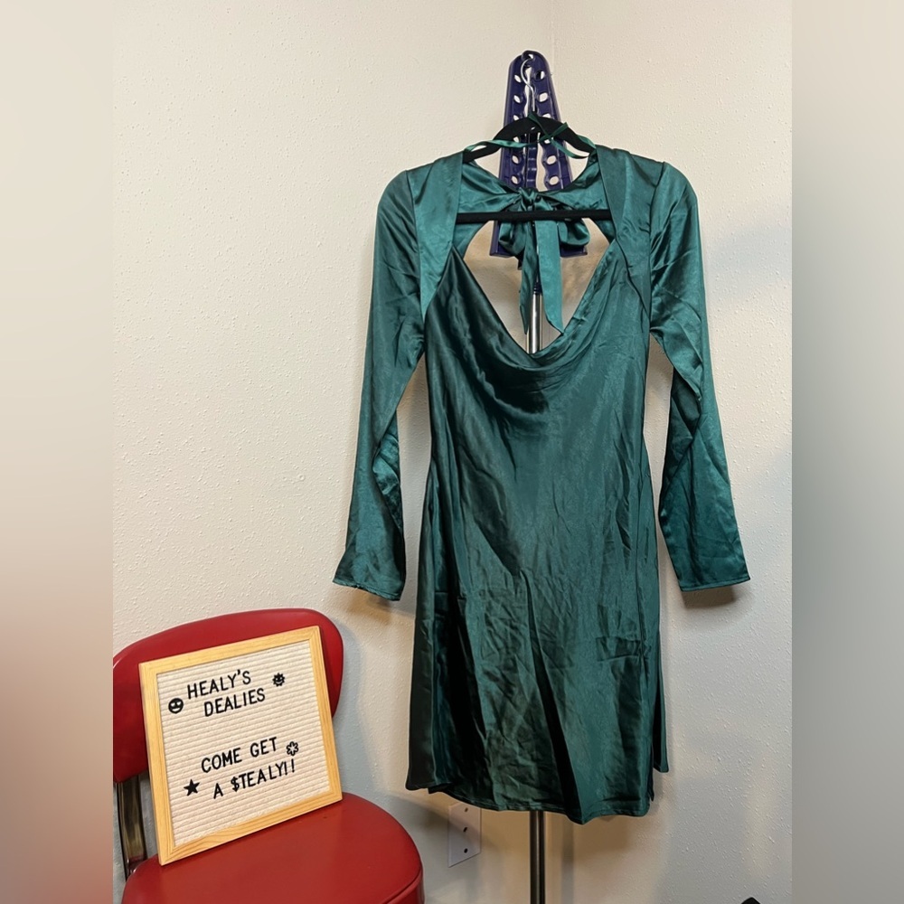 Selfie Leslie Emerald Green Dress